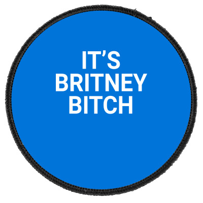 Britney New Album Round Patch Designed By Warning