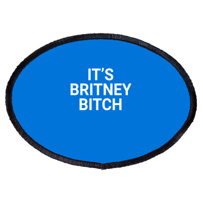 Britney New Album Oval Patch Designed By Warning