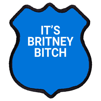 Britney New Album Shield Patch Designed By Warning
