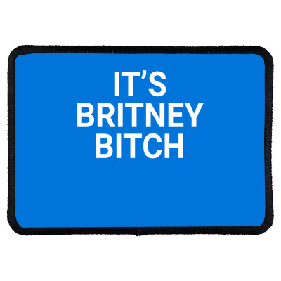 Britney New Album Rectangle Patch Designed By Warning