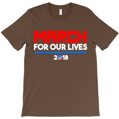 For Our Lives 2018 T Shirts T-shirt Designed By Warning