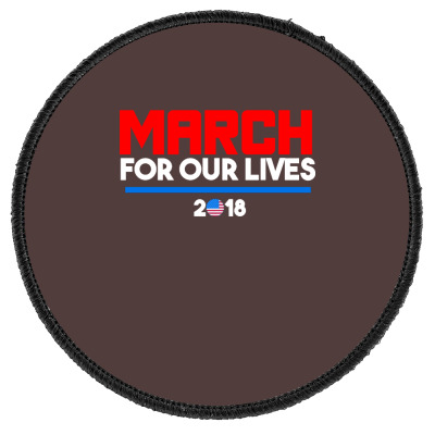 For Our Lives 2018 T Shirts Round Patch Designed By Warning