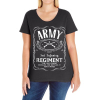 3rd Infantry Regimen001 Ladies Curvy T-shirt | Artistshot