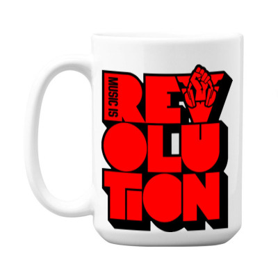 Revolution Music Carlcox 15 Oz Coffee Mug Designed By Warning