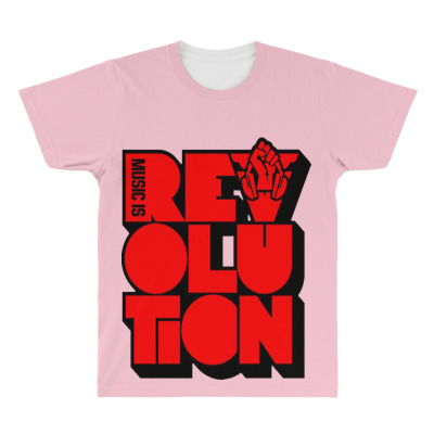 Revolution Music Carlcox All Over Men's T-shirt Designed By Warning