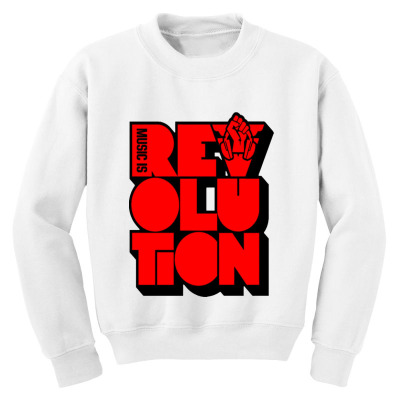 Revolution Music Carlcox Youth Sweatshirt Designed By Warning