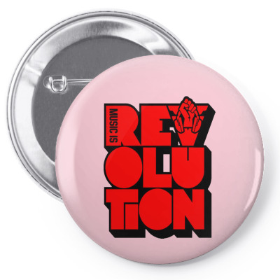 Revolution Music Carlcox Pin-back Button Designed By Warning