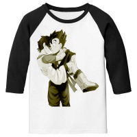 Dragonball Gohan And Videl Couple Youth 3/4 Sleeve | Artistshot