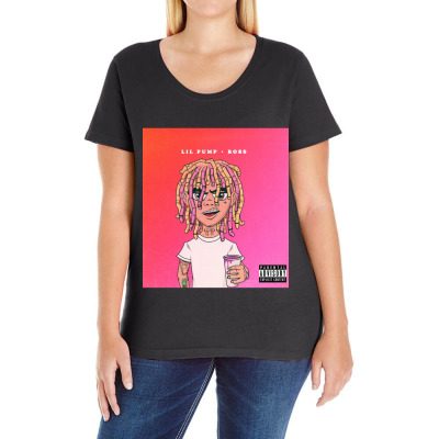 Rapper New Album Ladies Curvy T-shirt Designed By Warning
