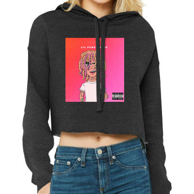 Rapper New Album Cropped Hoodie Designed By Warning
