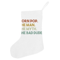 Vintage Corn Pop Was A Bad Dude Funny T Shirt Holiday Stocking | Artistshot