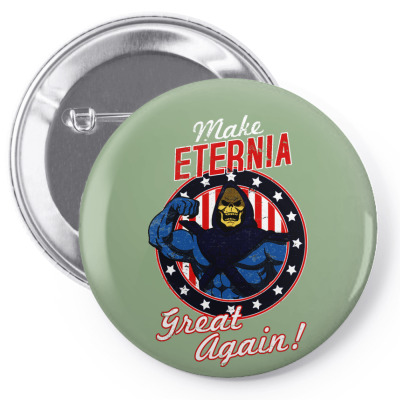 Skeletor Great Again Pin-back Button Designed By Warning