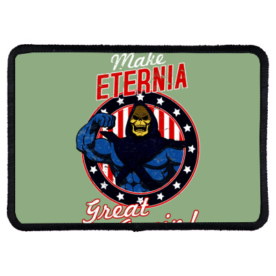 Skeletor Great Again Rectangle Patch Designed By Warning