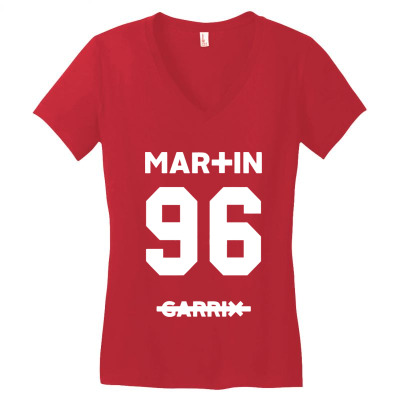 He Martin Women's V-neck T-shirt Designed By Warning