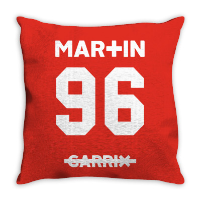 He Martin Throw Pillow Designed By Warning