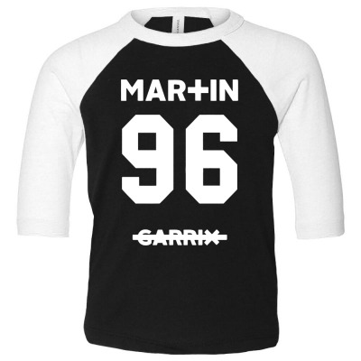 He Martin Toddler 3/4 Sleeve Tee Designed By Warning