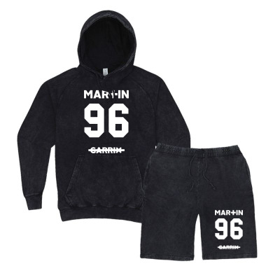 He Martin Vintage Hoodie And Short Set Designed By Warning