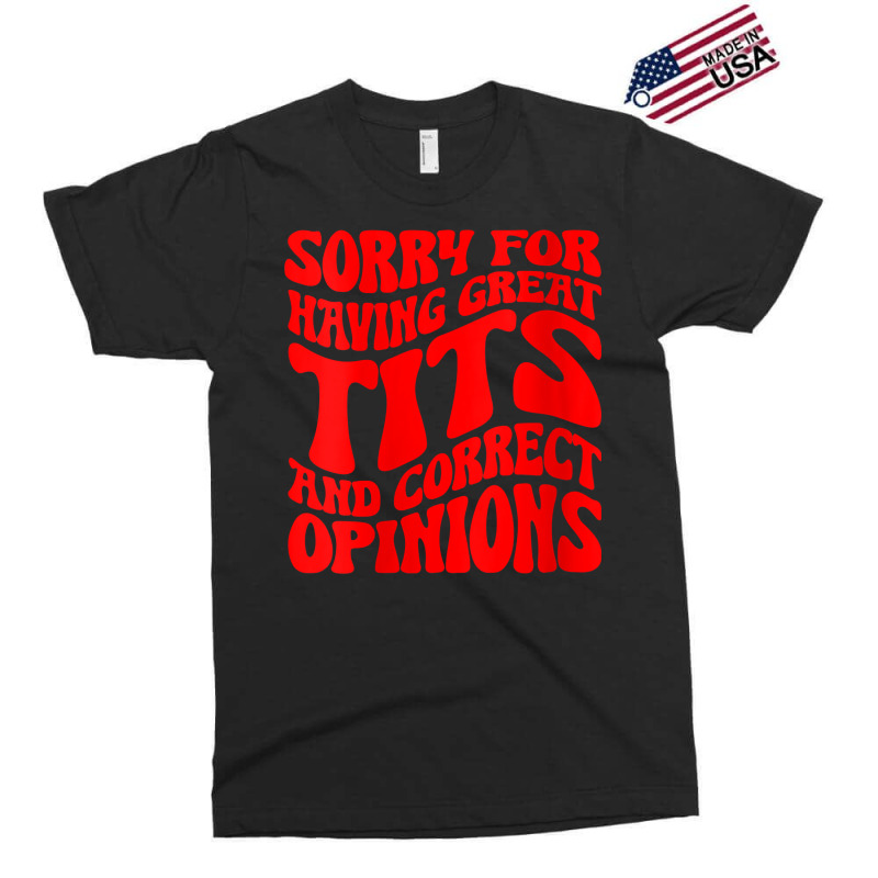 Womens Sorry For Having Great Tita And Correct Opinions Groovy V Neck Exclusive T-shirt | Artistshot