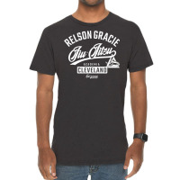 Relson Gracie Varsity Style Jiu Jitsu Pullover Hoodie Vintage T-shirt | Artistshot