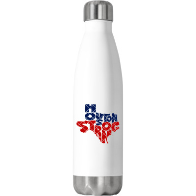 Harvey Worst Storm Stainless Steel Water Bottle Designed By Warning