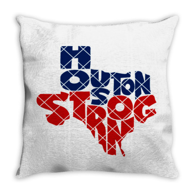 Harvey Worst Storm Throw Pillow Designed By Warning