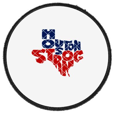 Harvey Worst Storm Round Patch Designed By Warning