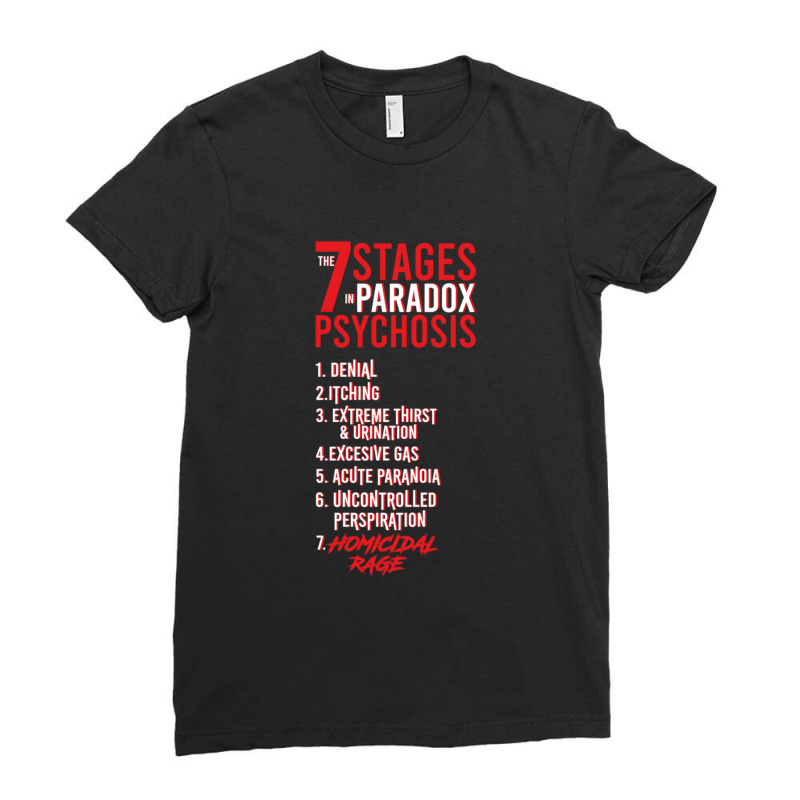 Umbrella Academy 2 The 7 Stages In Paradox Psychosis Black Classic Ladies Fitted T-Shirt by LindaMarisa | Artistshot