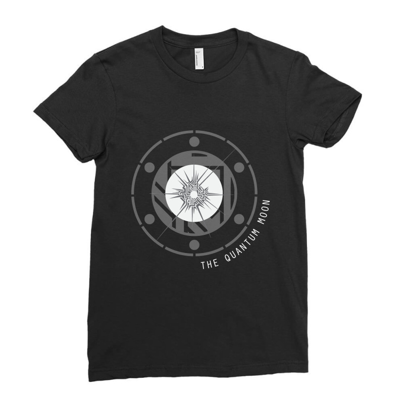 Hot Trend Quantum Moon Ladies Fitted T-Shirt by Kimble Mcduffie | Artistshot