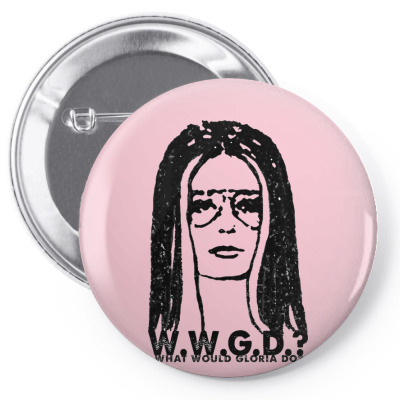 Women Design Pin-back Button Designed By Warning