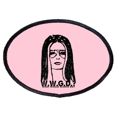 Women Design Oval Patch Designed By Warning