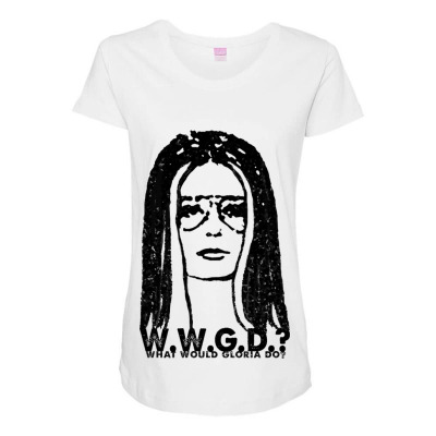 Women Design Maternity Scoop Neck T-shirt Designed By Warning