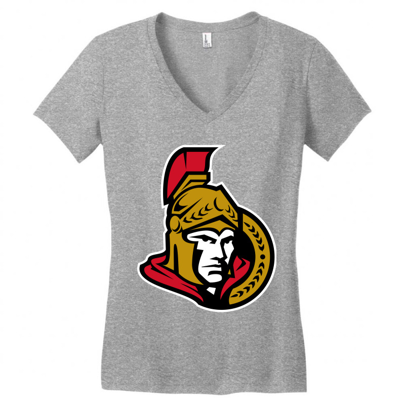 Ottawa Lady Senators Women's V-Neck T-Shirt by nahda | Artistshot