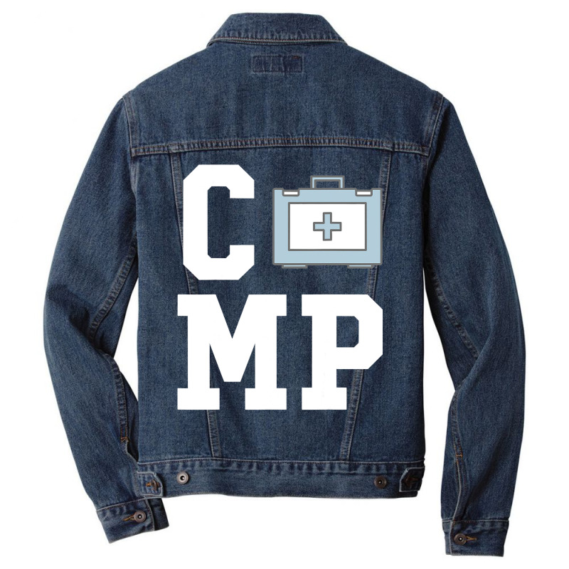 Camp First Aid Kit  Camping Men Denim Jacket by DonnaSchennum1234 | Artistshot