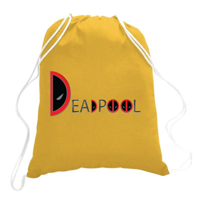 Pool Superhero Comic Drawstring Bags Designed By Warning