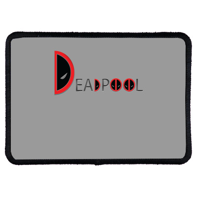 Pool Superhero Comic Rectangle Patch Designed By Warning