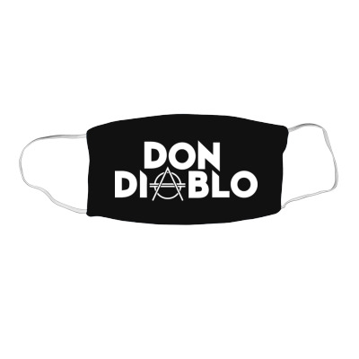 Music By Don Diablo Face Mask Rectangle Designed By Warning