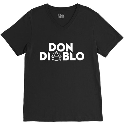 Music By Don Diablo V-neck Tee Designed By Warning