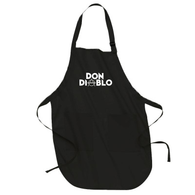 Music By Don Diablo Full-length Apron Designed By Warning