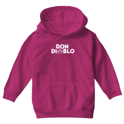 Music By Don Diablo Youth Hoodie Designed By Warning