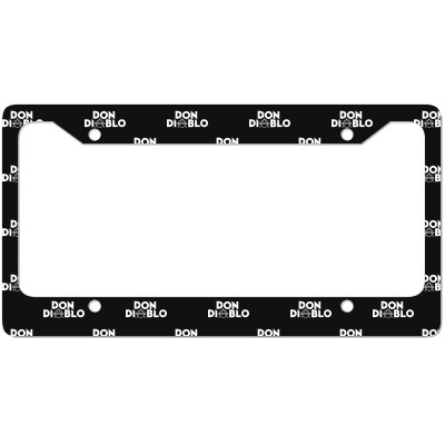 Music By Don Diablo License Plate Frame Designed By Warning