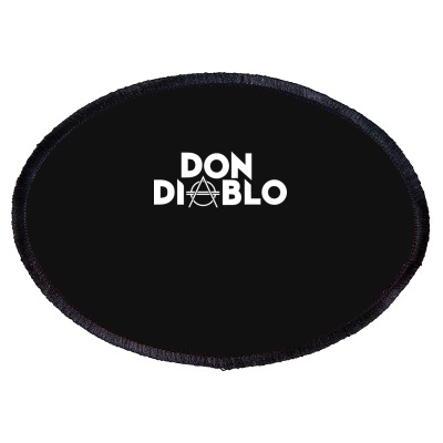 Music By Don Diablo Oval Patch Designed By Warning