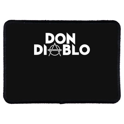Music By Don Diablo Rectangle Patch Designed By Warning