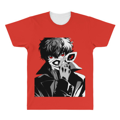 Anime Series All Over Men's T-shirt Designed By Warning