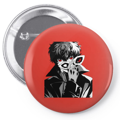 Anime Series Pin-back Button Designed By Warning