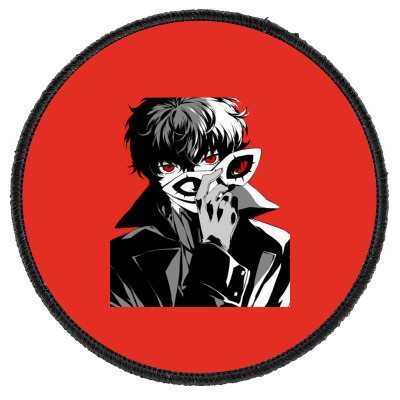 Anime Series Round Patch Designed By Warning