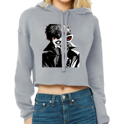 Anime Series Cropped Hoodie Designed By Warning