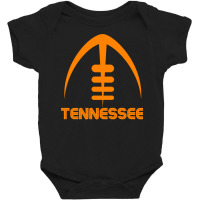 Retro Tennessee Tn Orange Vintage Design Classic Tennessee Sweatshirt Baby Bodysuit | Artistshot