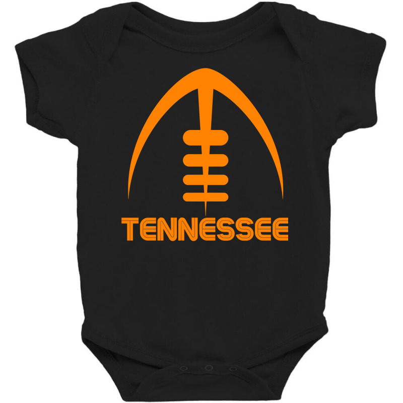 Retro Tennessee Tn Orange Vintage Design Classic Tennessee Sweatshirt Baby Bodysuit by linbere | Artistshot