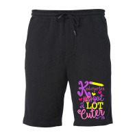 Kindergarten Just Got A Lot Cuter Back To School Kid Fleece Short | Artistshot