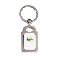 Crustacean Quote Ask Me About Mantis Shrimp T Shirt Silver Rectangle Keychain | Artistshot